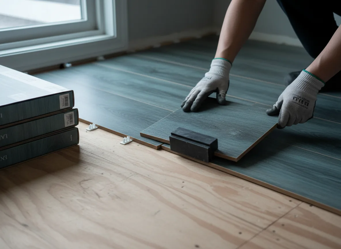 Luxury Vinyl Plank Installation company in Cedar Point, KS